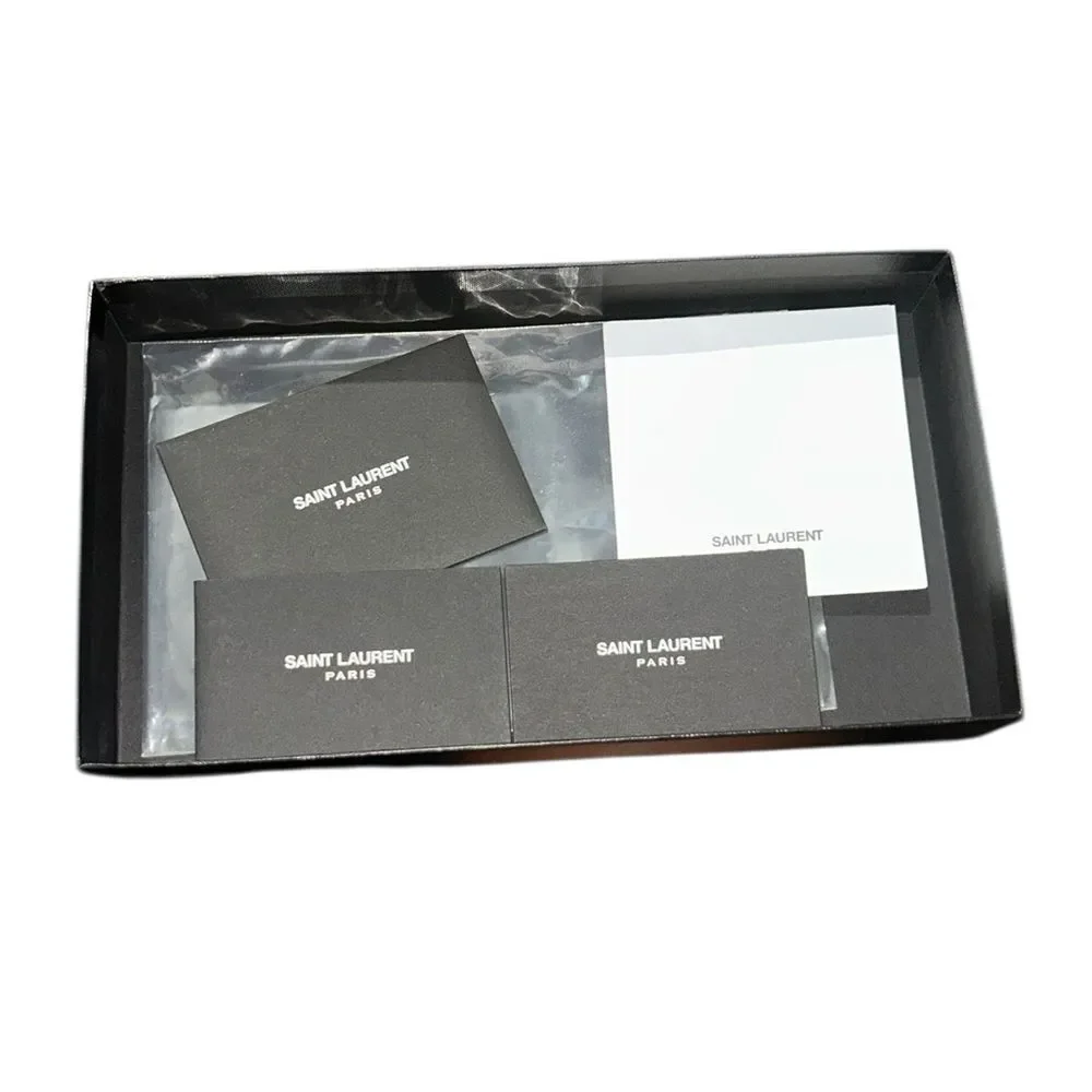 Authentic Saint Laurent Pink Zippy Wallet